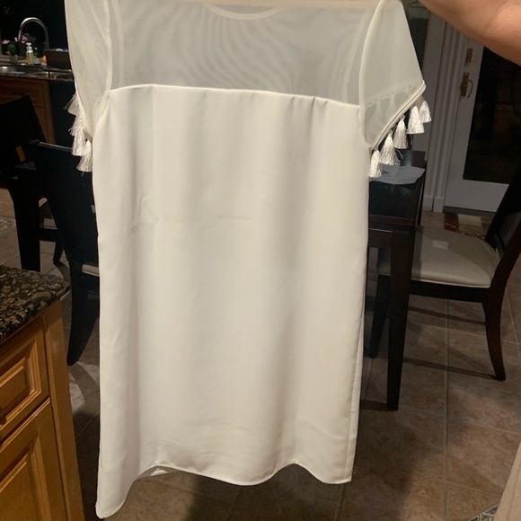 Lulu’s White Shift Dress - Picture 2 of 3